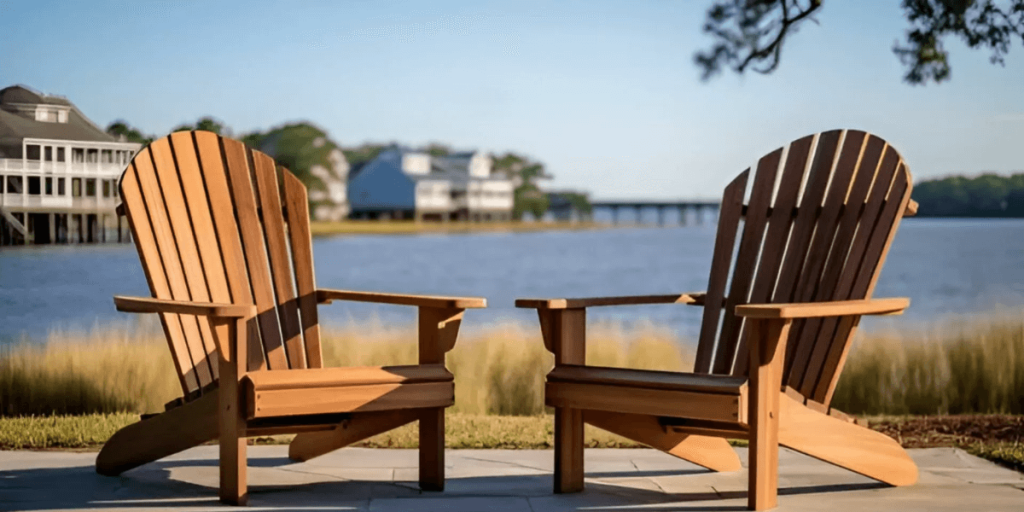 Adirondack Chair in the screen